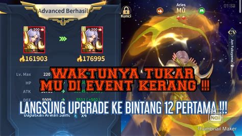 AKHIRNYA PUNYA BINTANG 12 PERTAMA ARIES MU SAINT SEIYA LEGEND OF