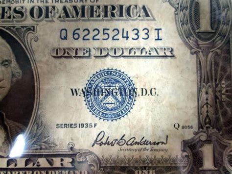 1935 And 1957 Silver Certificate Dollar Bills