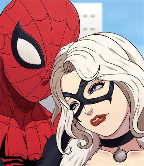 Spiderman Black Cat Spiderman Girl Black Cat Marvel Spiderman Comic