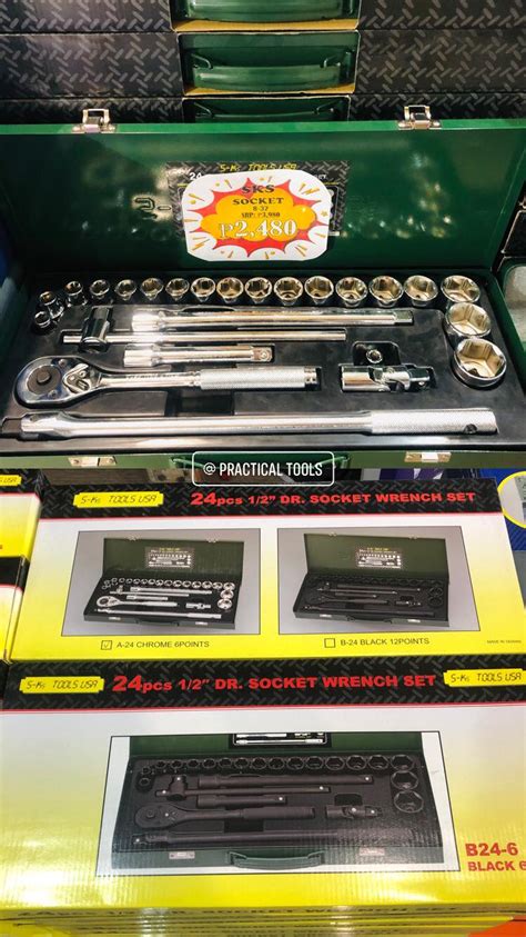 SKS Tools USA Socket Wrench Set 1 2 Drive 24 PCS Lazada PH