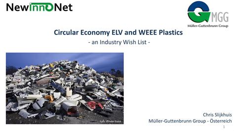 Pdf Circular Economy Elv And Weee Plastics Pdf Fileagenda Elv And