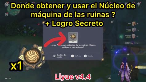 Genshin Impact Donde obtener y usar el Núcleo de máquina de las ruinas