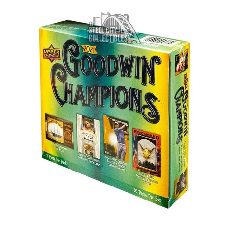 2021 Upper Deck Goodwin Champions Exclusive CDD Edition Hobby Box