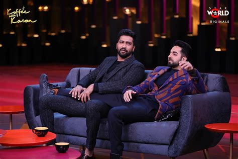 Vicky Kaushal And Ayushmann Khurana Set The Koffee With Karan 6 Couch