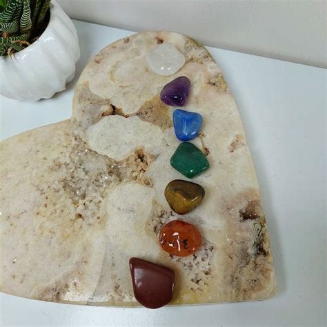 Comprar Kit Chakras Pedras Roladas Naturais Pp A Partir De R