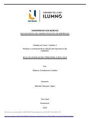 Rebeca Cambronero Umana Estudio De Caso M Dulo Legislaci N Tributaria