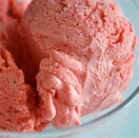 Priv De Dessert Sorbet Express Aux Fraises Ig Bas Dessert Ig Bas