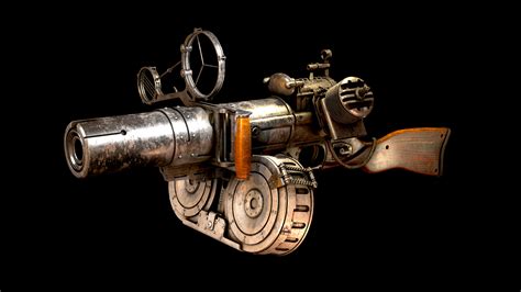 Artstation Steampunk Weapon