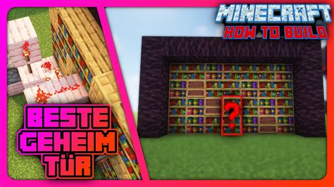 B Cherregal Geheimgang Schnell Einfach Minecraft Tutorial