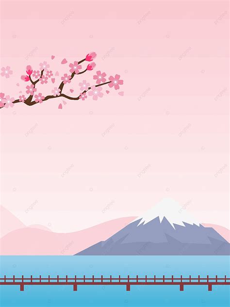 Poster De Fundo Japonês Fujiyama Papel de Parede Para Download Gratuito