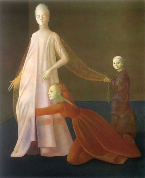 Leonor Fini Argentine 19071996 Surrealism La Vestitition 1982