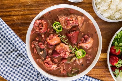 Jamaican Stew Peas With Pigtails And Beef By Chef Samantha George