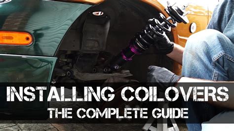 How To Install Mx5 Miata Coilovers The Complete Guide Youtube