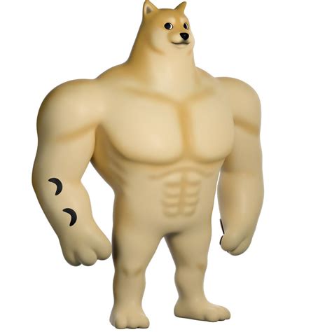 Meme Collection Swole Doge Vinyl Figure #20