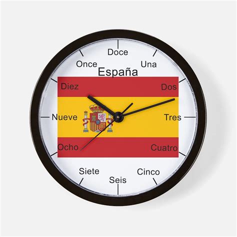 Spain Clocks | Spain Wall Clocks | Large, Modern, Kitchen Clocks