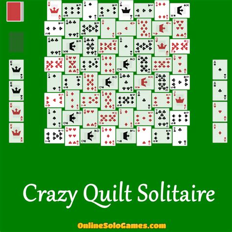 Crazy Quilt Solitaire Game Online - Crazy Loe