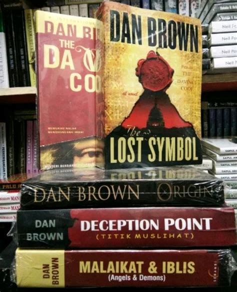 Jual Paket Buku Dan Brown Davinci Code Lost Symbol Origin Deception