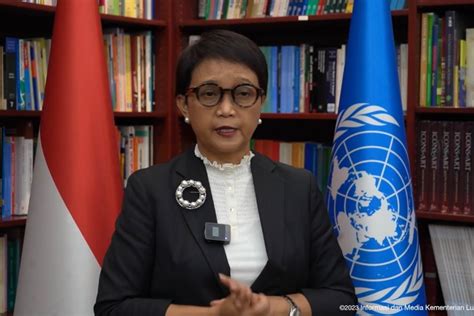 Menlu Retno Suarakan Kekecewaan Indonesia Terhadap Dk Pbb Terkait Konflik Palestina Israel