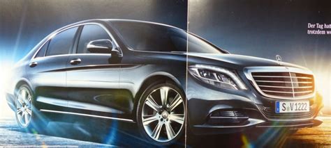 W222 Mercedes Benz S Class Brochure Leaked