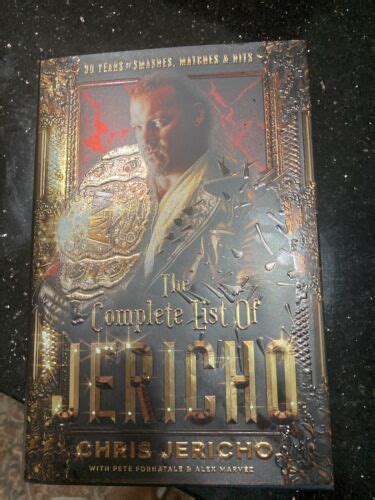 the complete list of jericho by chris jericho HC-new 9781544520032 | eBay