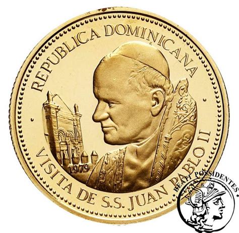 Dominikana Pesos Jan Pawe Ii St L Archiwum Niemczyk Pl