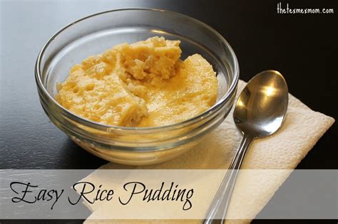 Easy Rice Pudding - The Tex-Mex Mom