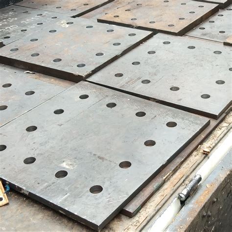 Special Cut Ms Base Plate With Holes 7tiger Metal Works