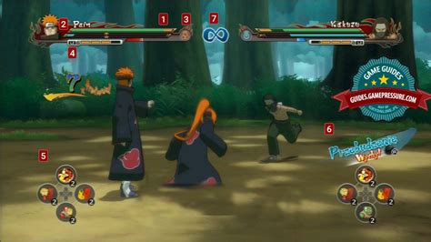 Interface Controls Naruto Shippuden Ultimate Ninja Storm Revolution Game Guide