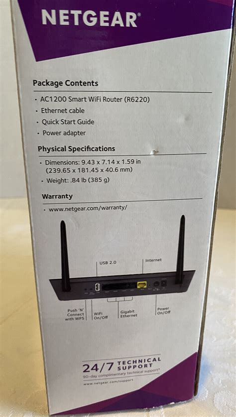 Netgear AC1200 Dual Band Gigabit Smart WiFi Router R6220 New EBay