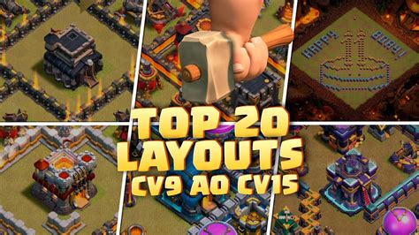 Melhores Layouts Farming Push E War Cv9 Ao Cv15 Links Dicas Castelo