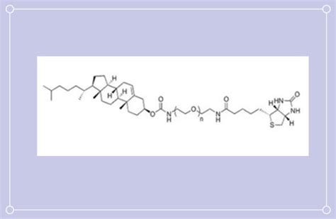 具有良好水溶性cls Peg Biotin，biotin Peg Cholesterol，胆固醇peg生物素 哔哩哔哩