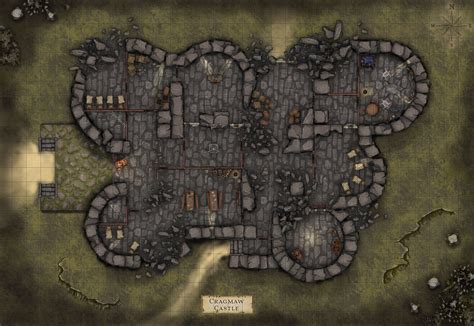 Cragmaw Castle | Inkarnate - Create Fantasy Maps Online