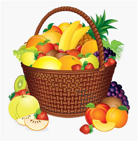 Fruit Basket Images Clip Art - Fruit Basket Clipart 20 Free Cliparts ...