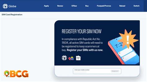 How To Register Your Sim Card Globe Tm And Gomo Smart And Tnt Bcg