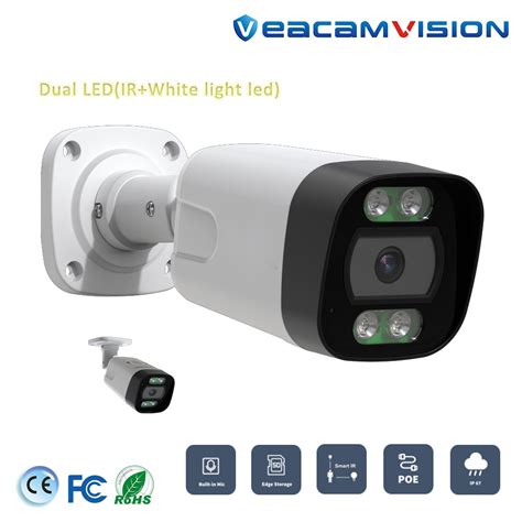 CCTV Home Security Surveillance HD Bullet P2p Network Onvif Poe IP