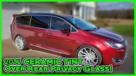 I Tinted Over All Rear Privacy Glass In My 2018 Chrysler Pacifica With