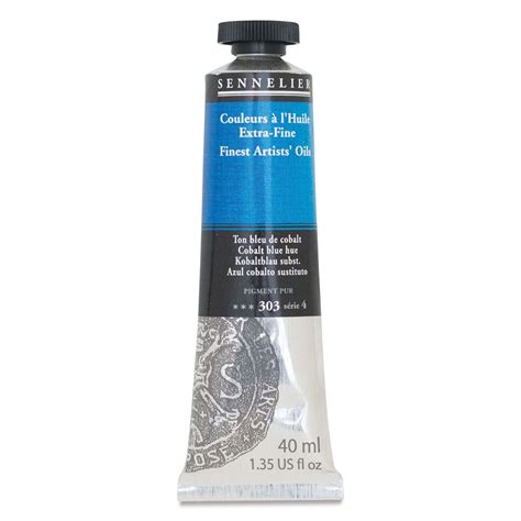 Sennelier Artists Extra Fine Oil Paint Cobalt Blue Hue Ml Tube