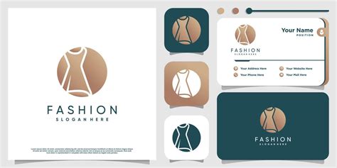 Fashion Logo Design Vector With Creative Unique Concept Premium Vector