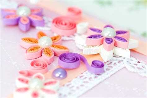 Quilling Paper Butterflies Stock Photo Image Of Texture 13370762