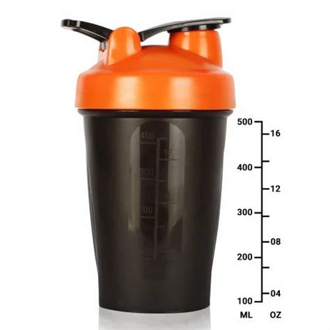 Plastic Multi Colour Gym Shaker Bottle Ml Food Grade Leak Proof At