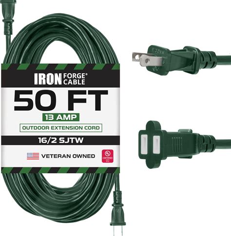 Iron Forge Cable Prong Outdoor Extension Cord Ft