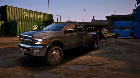 2010 Dodge Ram 3500 And Pj Gooseneck Trailer Add On Replace Gta5