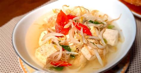 Resep Sayur Tahu Tauge Enak Dan Sederhana Cookpad