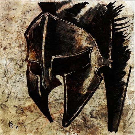 Spartan Helmet by Hibrys on DeviantArt