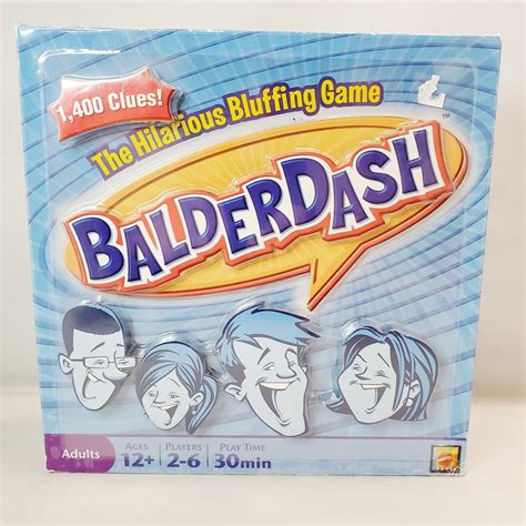 Balderdash Board Game the Hilarious Bluffing Game