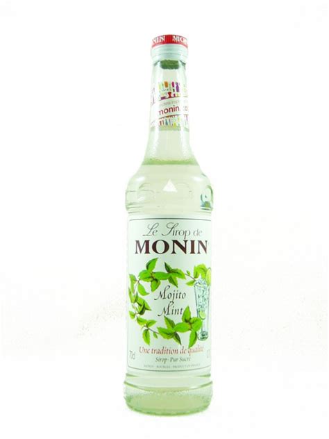 Sirop Monin Mojito Mint Cl Boissons Du Monde