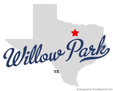 Map of Willow Park, TX, Texas