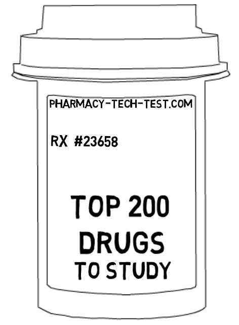 Ptcb Top 200 Drug List Printable