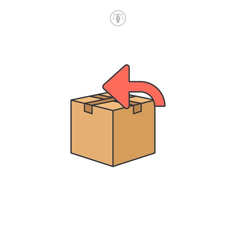 Box Package Return Or Exchange Icon Symbol Illustration Isolated On