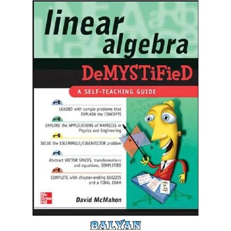 خرید و قیمت دانلود کتاب Linear Algebra Demystified ترب